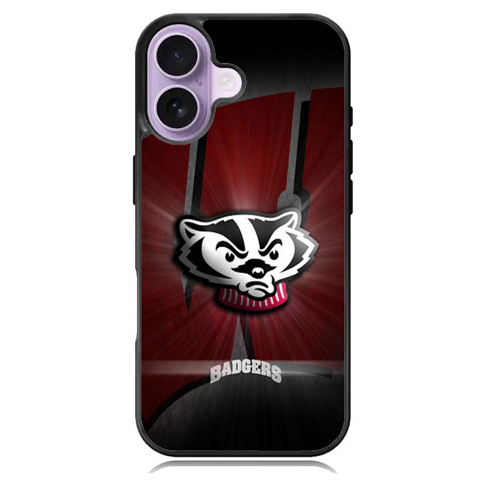 wisconsin badger logo iPhone 17 Case OV1985