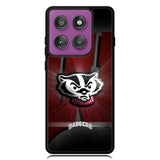wisconsin badger logo Motorola Moto Edge 2025 | Moto Edge 60 Fusion | Moto Edge 60 Pro Case OV1985