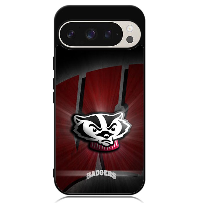 wisconsin badger logo Google Pixel 9 | Pixel 9 Pro Case OV1985