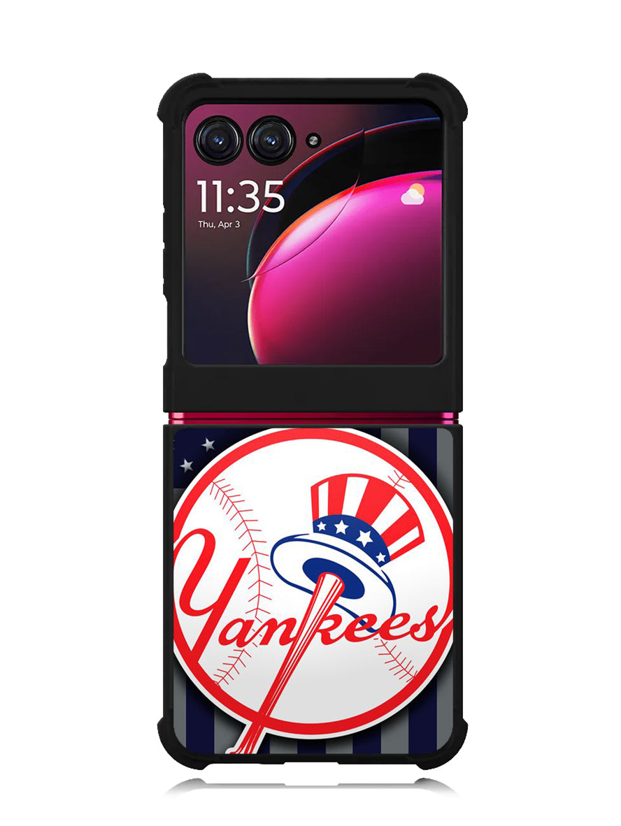 New York Yankees 7th Motorola Moto Razr Plus 2023 , Moto Razr+ 2023 Case