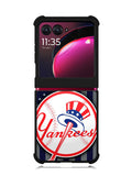 New York Yankees 7th Motorola Moto Razr Plus 2023 , Moto Razr+ 2023 Case