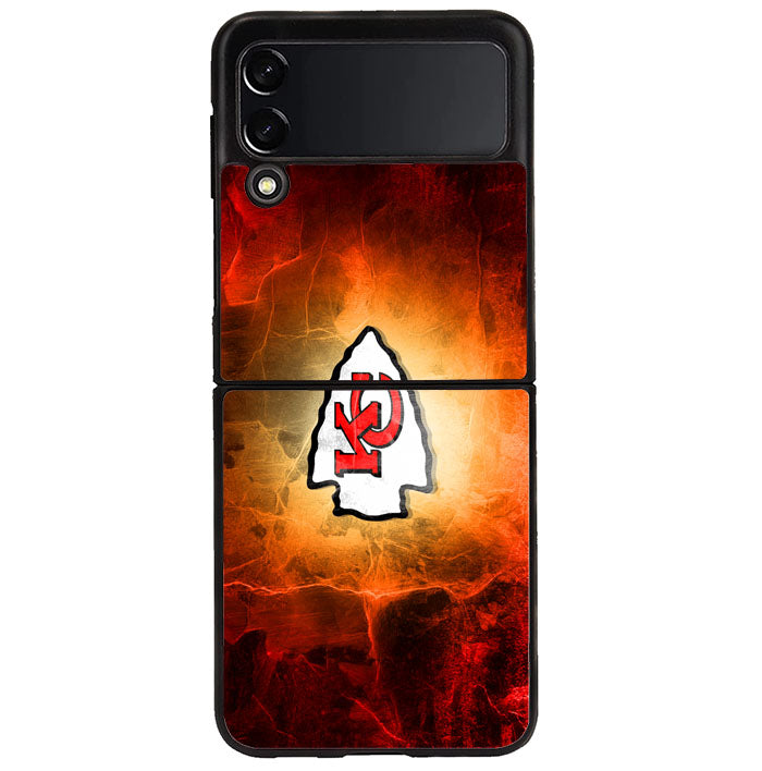 Kansas City Chiefs 12th Samsung Galaxy Z Flip 4 5G 2022 Case
