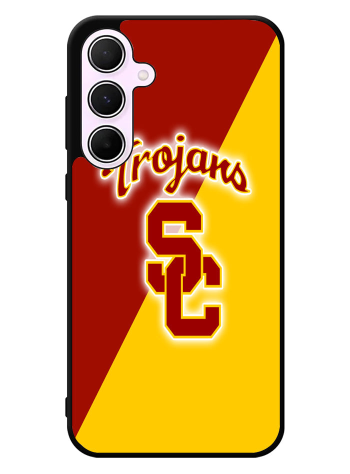 usc trojans logo Samsung Galaxy A55 5G Case
