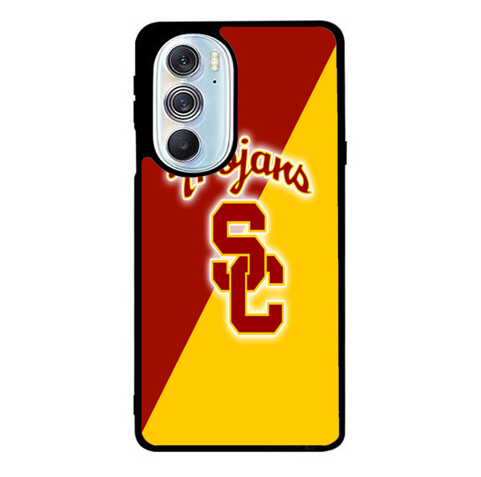 usc trojans logo Motorola Moto Edge 2022 Case