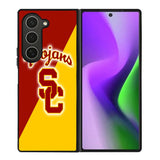 usc trojans logo Samsung Galaxy Z Fold 6 Case