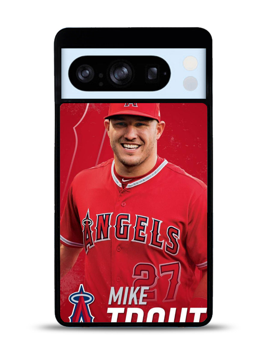 mike trout baseball Google Pixel 8 Pro Case QC3235