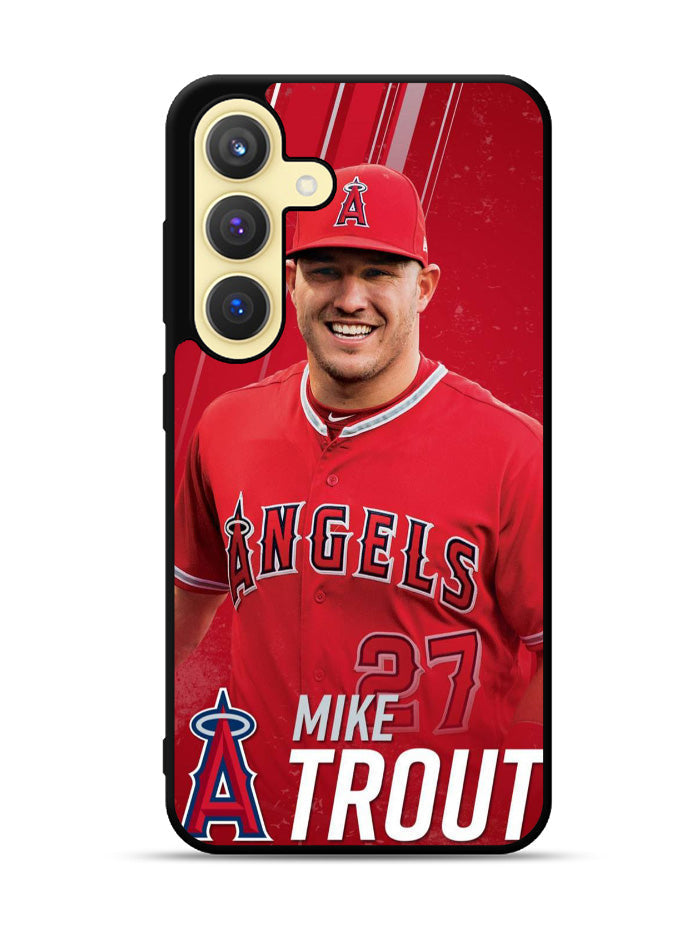 mike trout baseball Samsung Galaxy S25 Plus 5G , Samsung Galaxy S25+ 5G Case OV3235