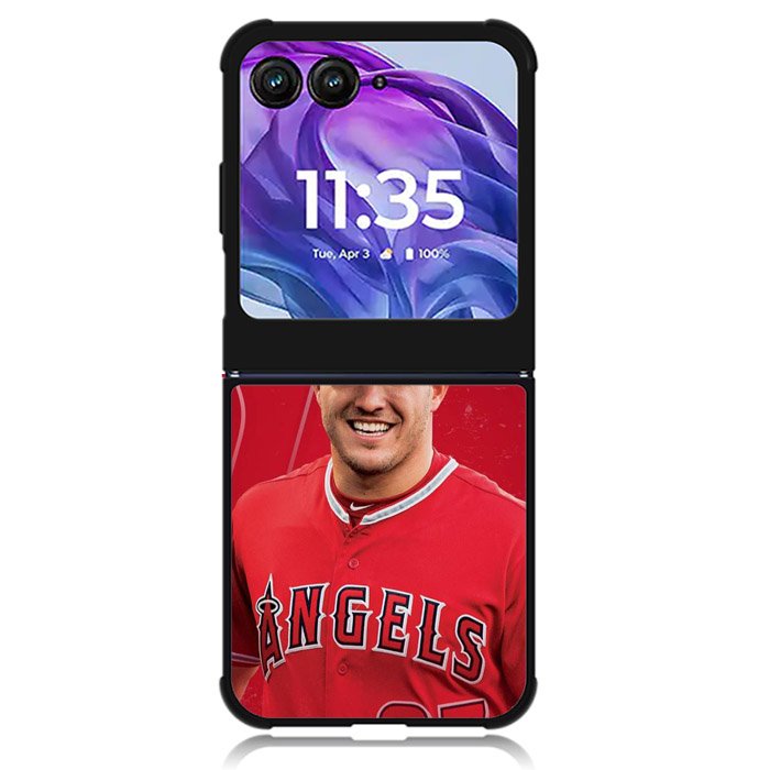 mike trout baseball Motorola Moto Razr Plus 2024 , Moto Razr+ 2024 Case OV3235