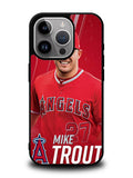 mike trout baseball iPhone 16 Pro Max Case QC3235