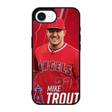mike trout baseball iPhone 17e Case QC3235