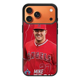 mike trout baseball iPhone 17 Pro Max Case QC3235