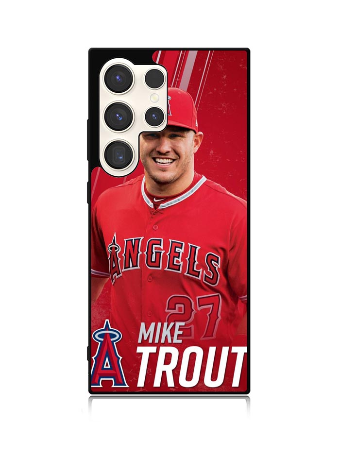 mike trout baseball Samsung Galaxy S25 Ultra 5G Case QC3235