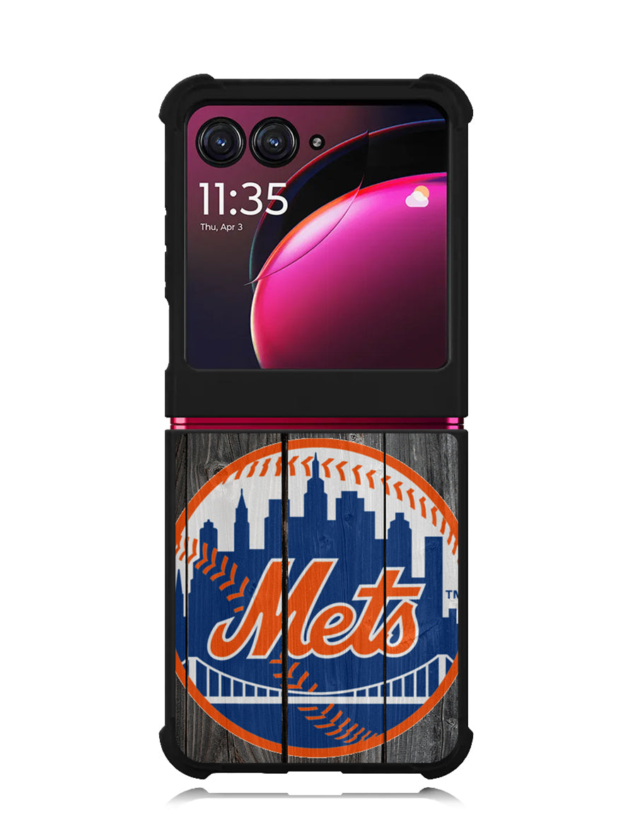 new york mets logo Motorola Moto Razr Plus 2023 , Moto Razr+ 2023 Case