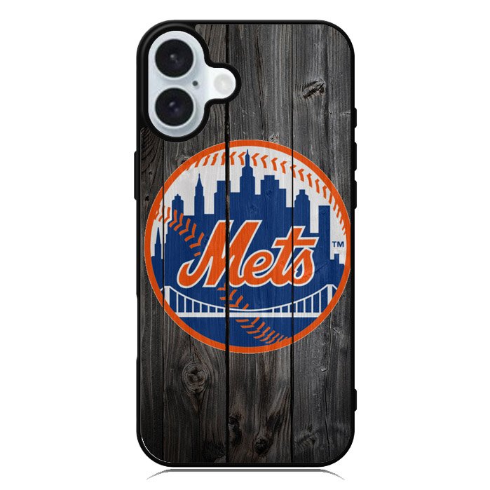 new york mets logo iPhone 16 Plus Case