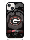 Georgia Bulldogs Logo 2nd iPhone 14 Plus Case