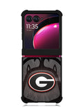 Georgia Bulldogs Logo 2nd Motorola Moto Razr Plus 2023 , Moto Razr+ 2023 Case