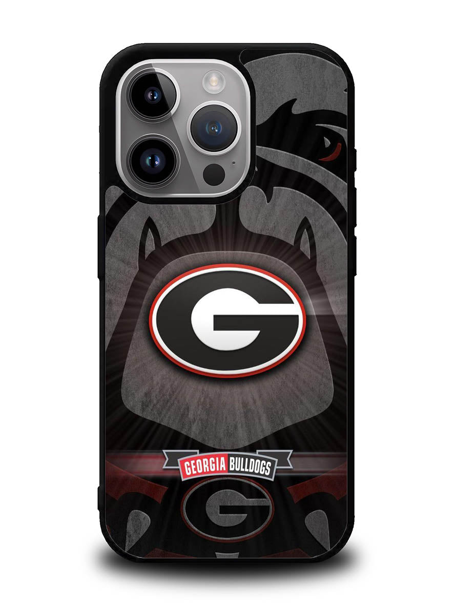 Georgia Bulldogs Logo 2nd iPhone 16 Pro Case