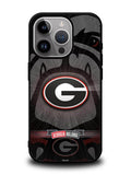 Georgia Bulldogs Logo 2nd iPhone 16 Pro Case
