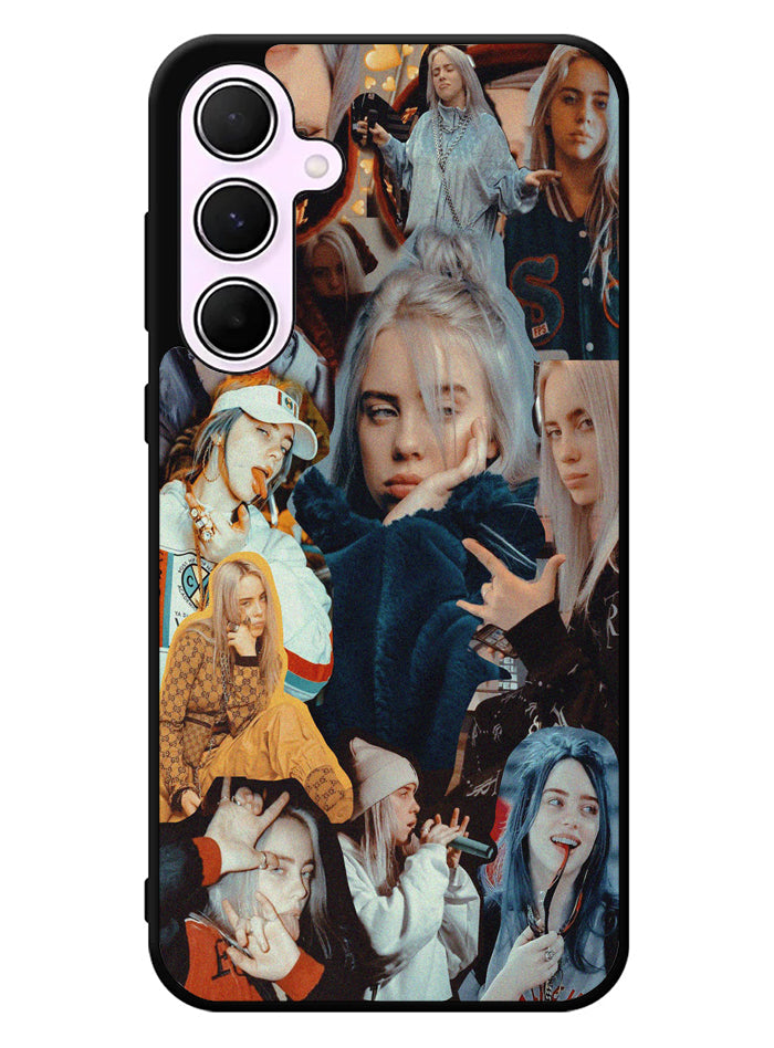 BILLIE EILISH SINGER COLLAGE Samsung Galaxy A35 5G Case