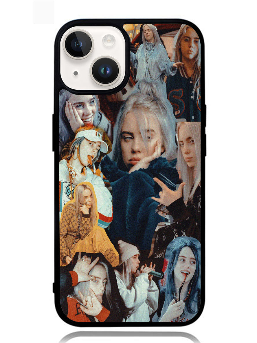 BILLIE EILISH SINGER COLLAGE iPhone 14 Case