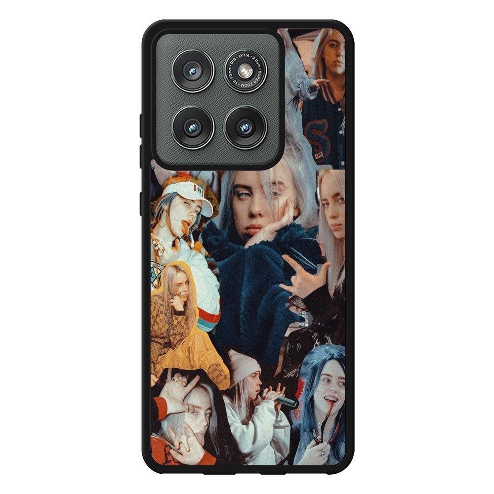 BILLIE EILISH SINGER COLLAGE Motorola Moto Edge 2025 Case