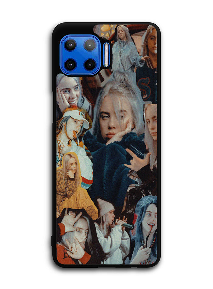 BILLIE EILISH SINGER COLLAGE Motorola Moto One 5G Case , Moto One 5G UW Case , Moto G 5G Plus Case