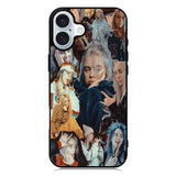BILLIE EILISH SINGER COLLAGE iPhone 16 Plus Case