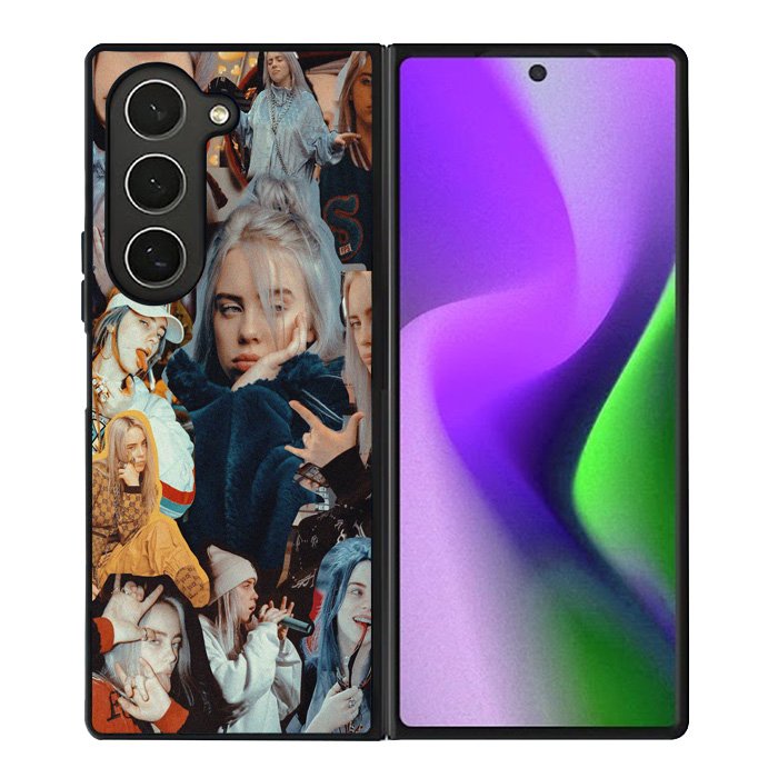 BILLIE EILISH SINGER COLLAGE Samsung Galaxy Z Fold 6 Case