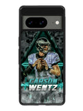 carson wentz philadelphia eagles Google Pixel 8 Case QC4408