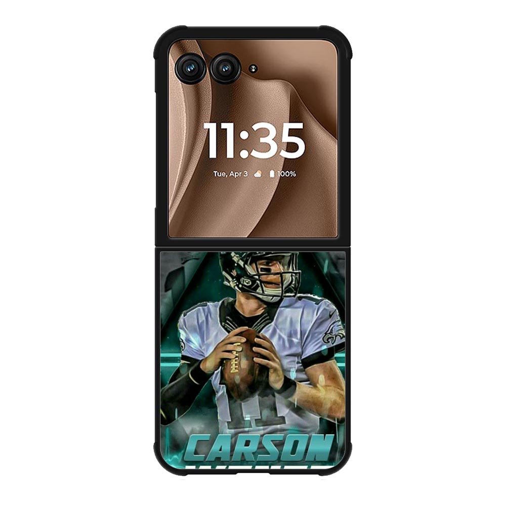 carson wentz philadelphia eagles Motorola Moto RAZR Plus 2025 Case OV4408