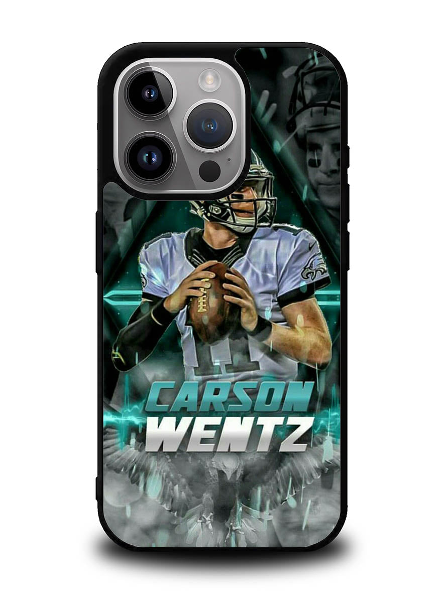 carson wentz philadelphia eagles iPhone 16 Pro Max Case OV4408