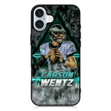 carson wentz philadelphia eagles iPhone 16 Case QC4408