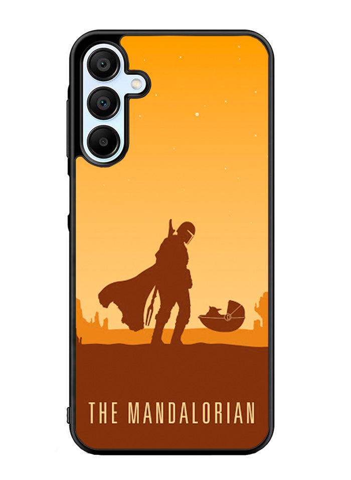 baby yoda and mandalorian XSamsung Galaxy A35 5G Case OV0740
