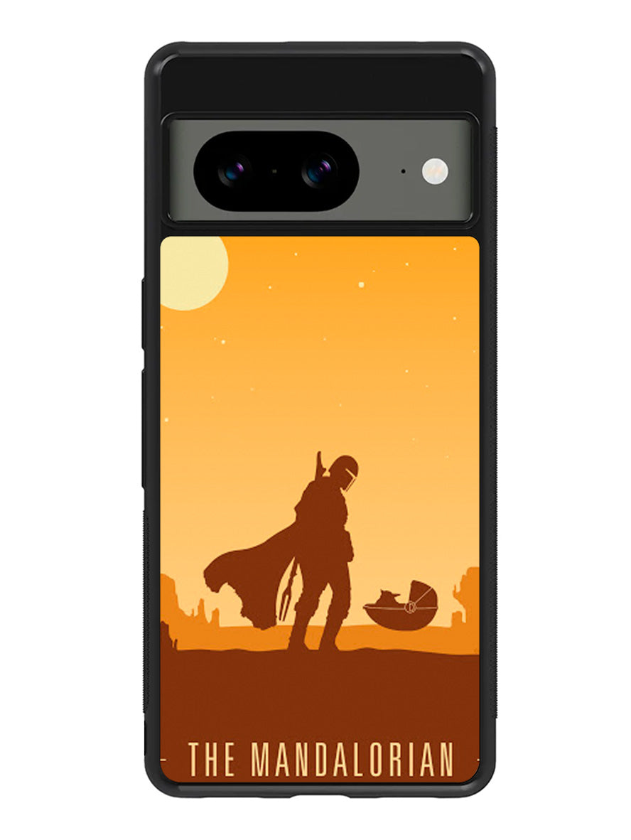 baby yoda and mandalorian XGoogle Pixel 8 Case QC0740