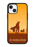 baby yoda and mandalorian XiPhone 14 Plus Case QC0740