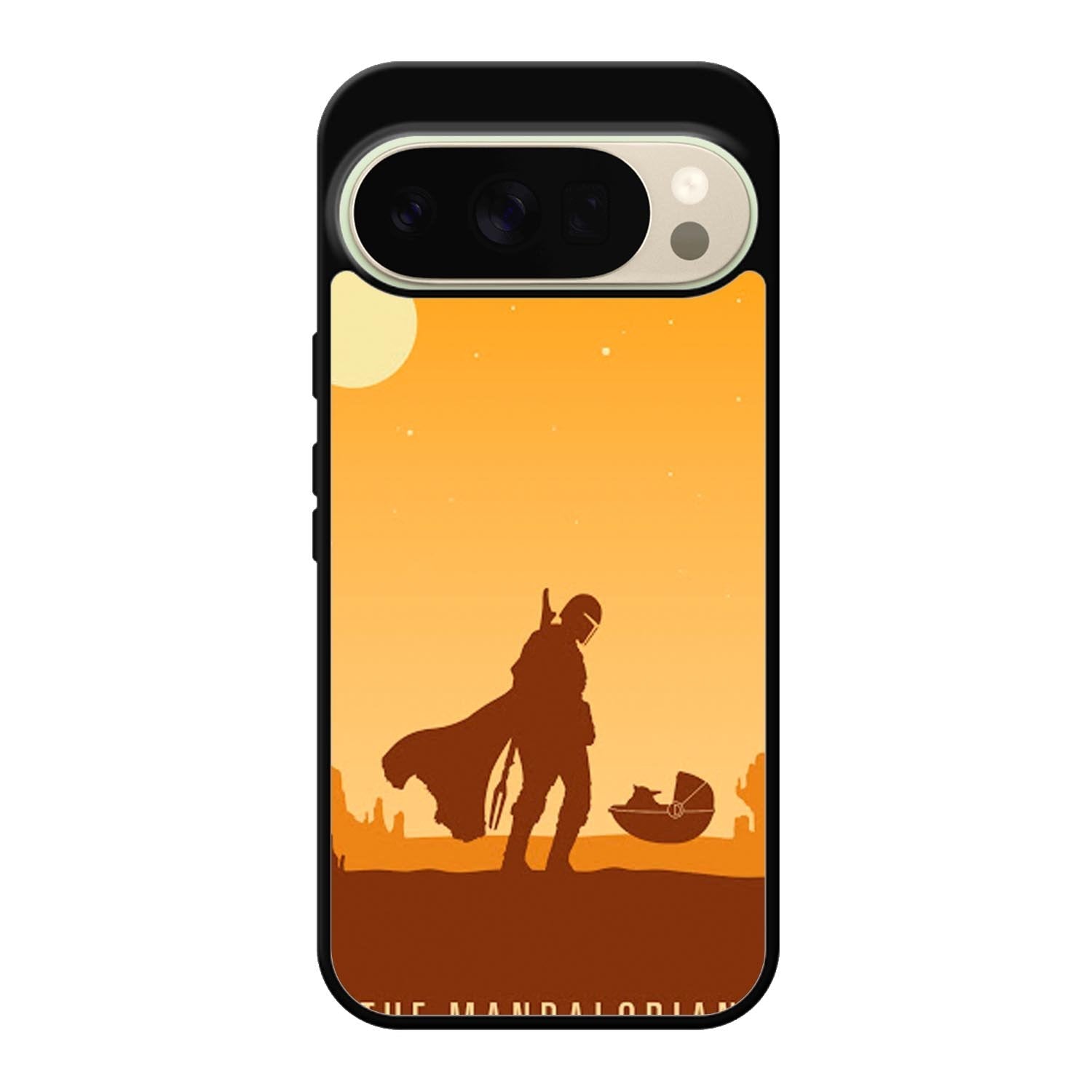 baby yoda and mandalorian XGoogle Pixel 10 Pro XL Case QC0740
