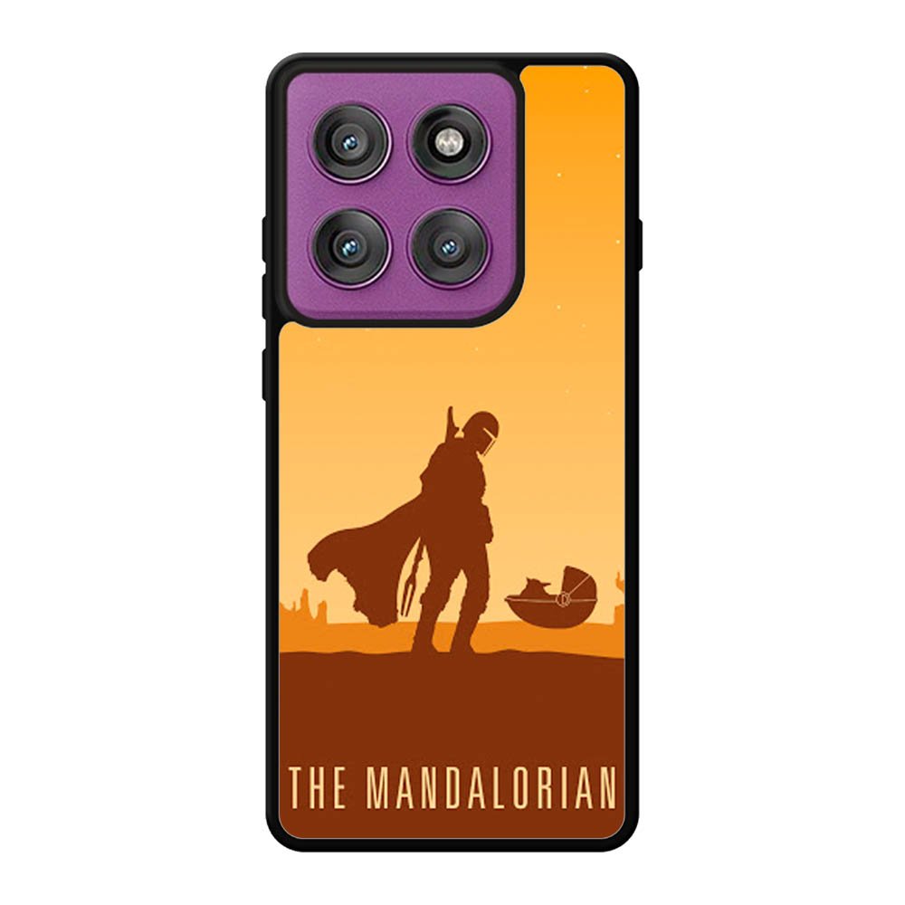 baby yoda and mandalorian XMotorola Moto Edge 60 Pro Case QC0740