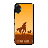 baby yoda and mandalorian XSamsung Galaxy A07 Case QC0740