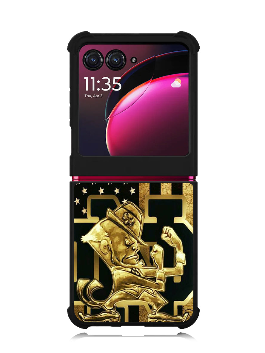 Notre Dame Football Motorola Moto Razr Plus 2023 , Moto Razr+ 2023 Case