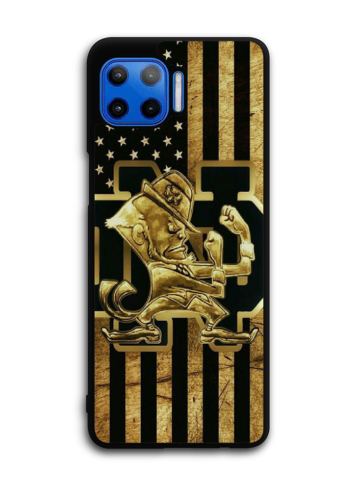 Notre Dame Football Motorola Moto One 5G Case , Moto One 5G UW Case , Moto G 5G Plus Case