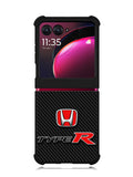 honda type r logo Motorola Moto Razr Plus 2023 , Moto Razr+ 2023 Case OV5233