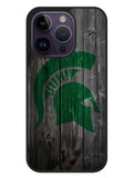 michigan state logo iPhone 14 Pro Case