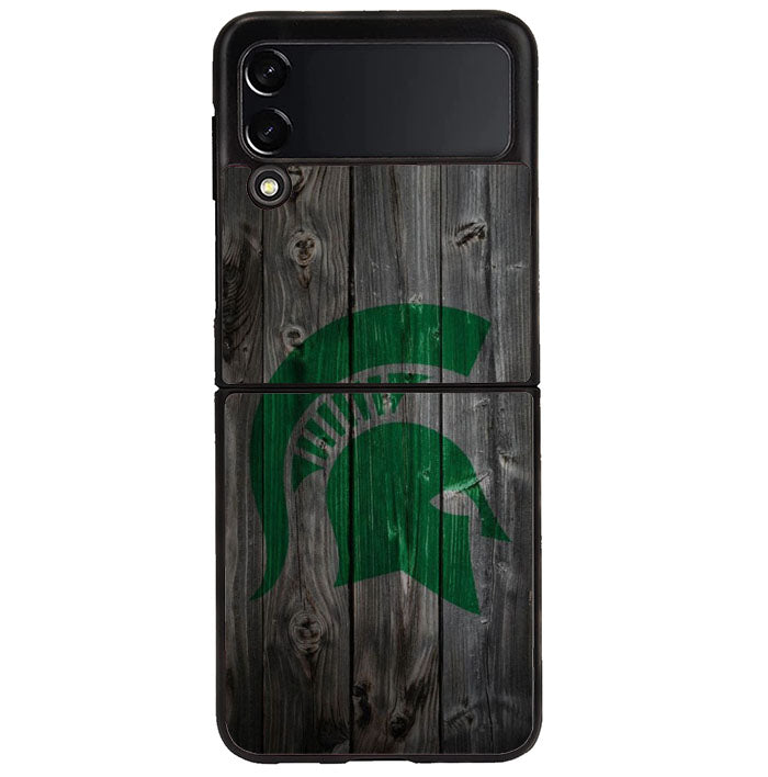 michigan state logo Samsung Galaxy Z Flip 4 5G 2022 Case