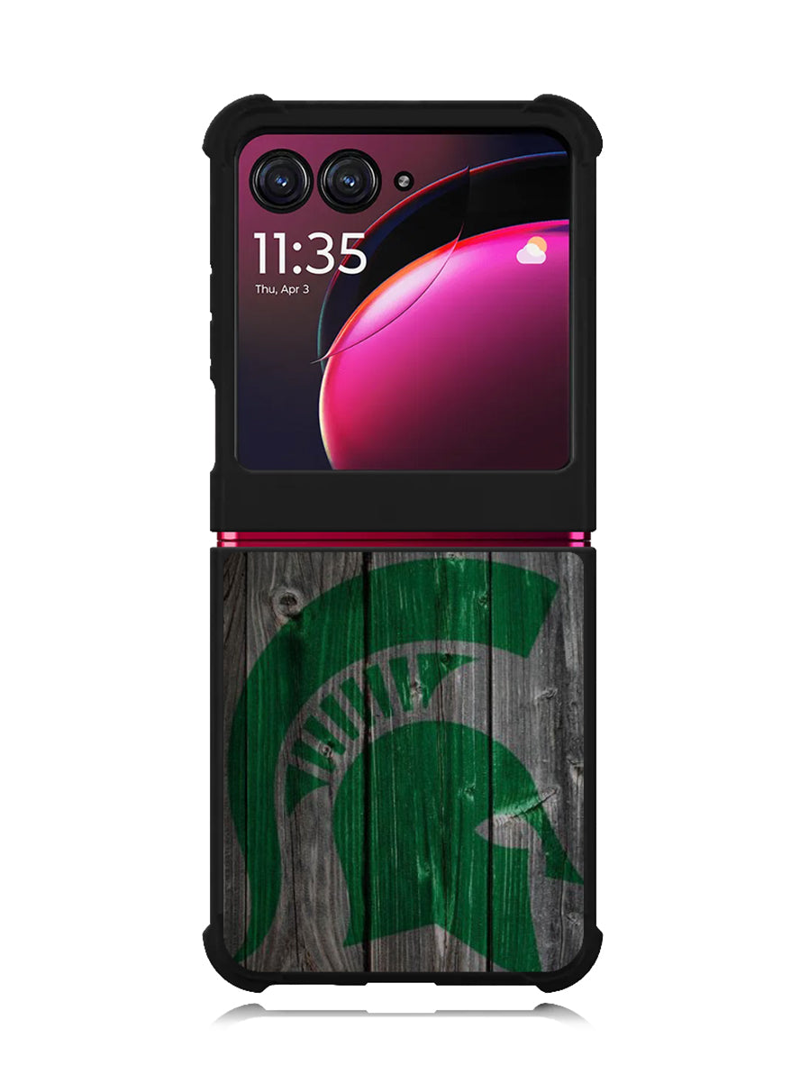 michigan state logo Motorola Moto Razr Plus 2023 , Moto Razr+ 2023 Case