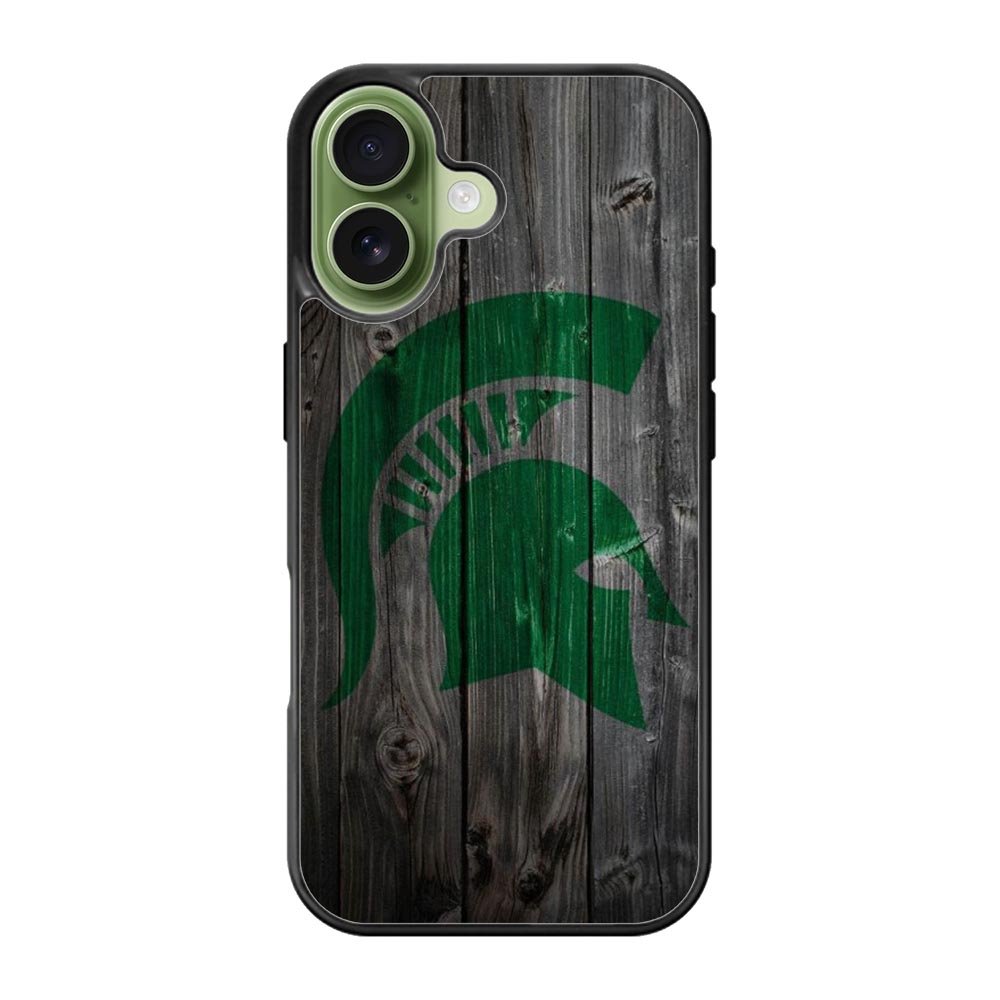 michigan state logo iPhone 17 Case