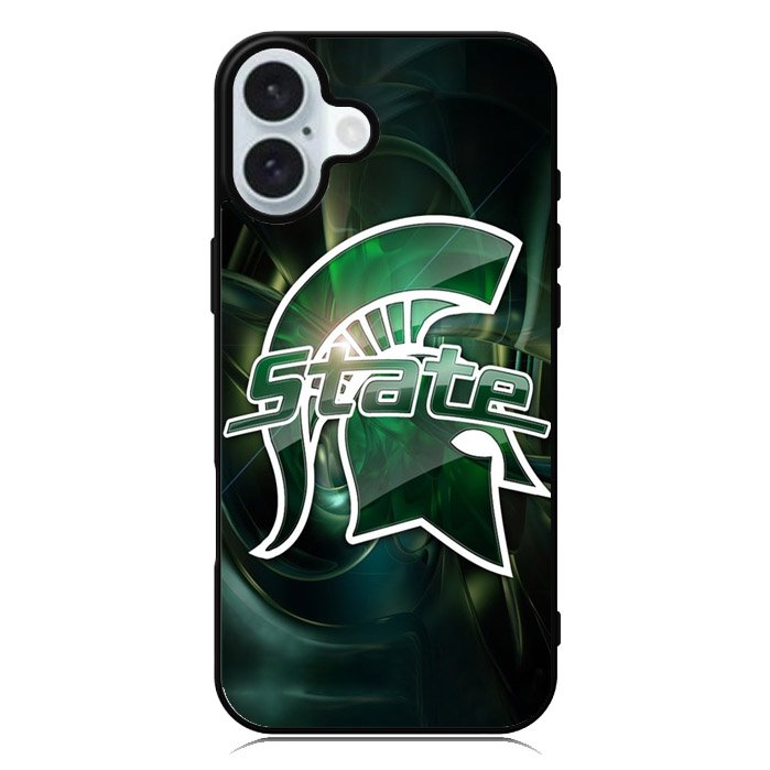 Michigan State iPhone 16 Plus Case