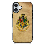 Hogwarts Emblem iPhone 16 Case QC5239