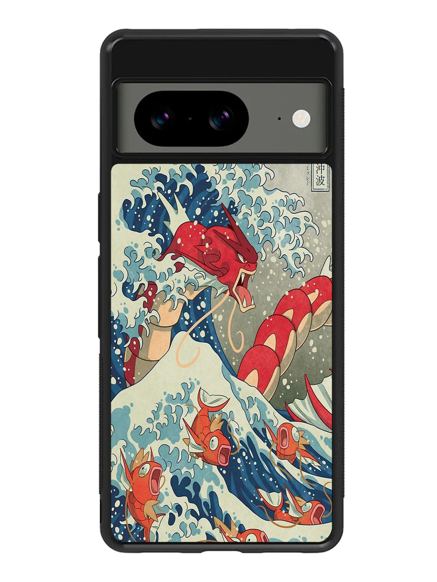 The Great Wave Of Kanto Google Pixel 8A Case QC2209