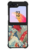 The Great Wave Of Kanto Samsung Galaxy Z Flip 5 5G 2023 Case OV2209