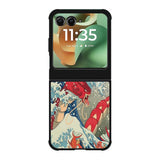 The Great Wave Of Kanto Motorola Moto RAZR 2025 Case OV2209